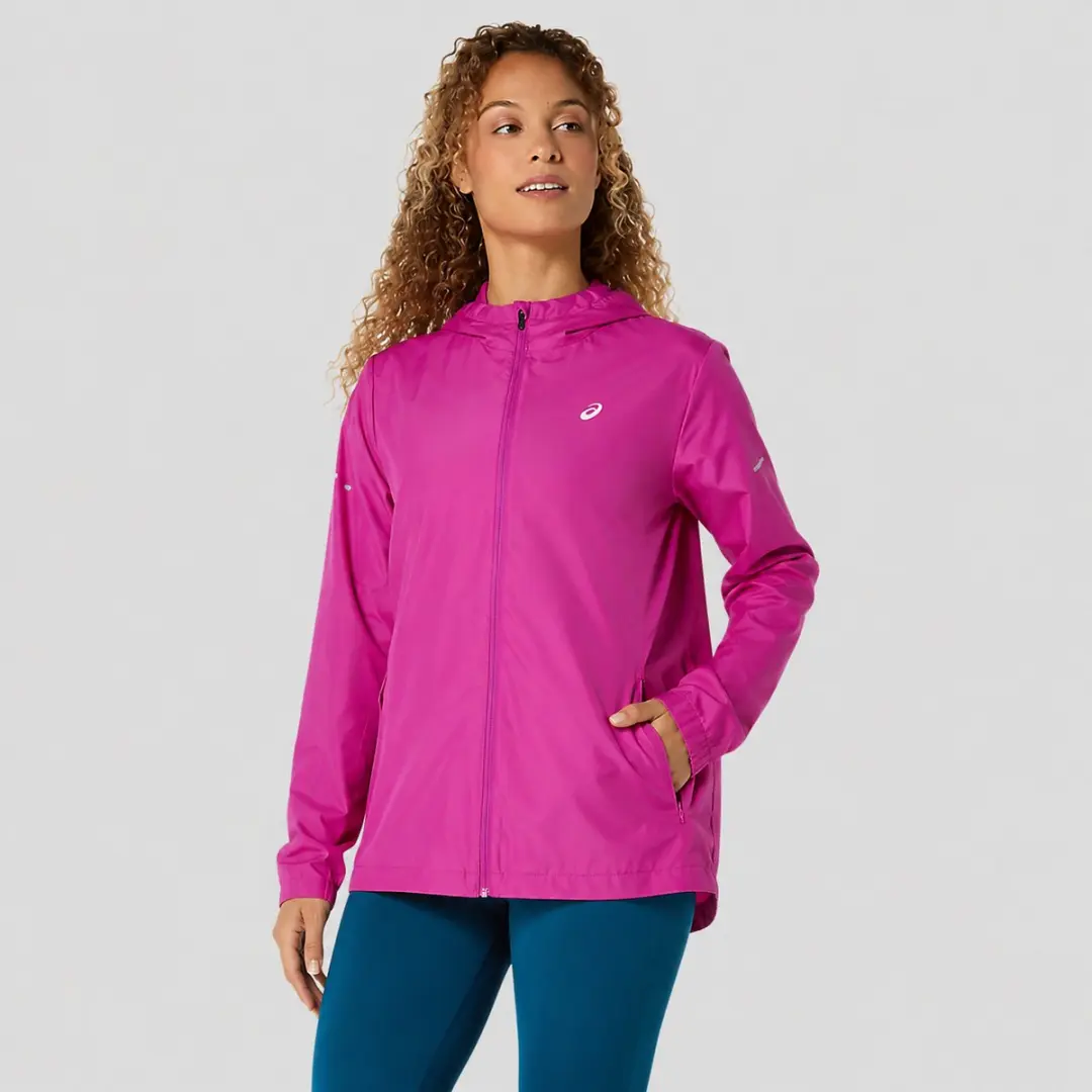 ASICS Sport Run Hood Jacket S - Bold Magenta