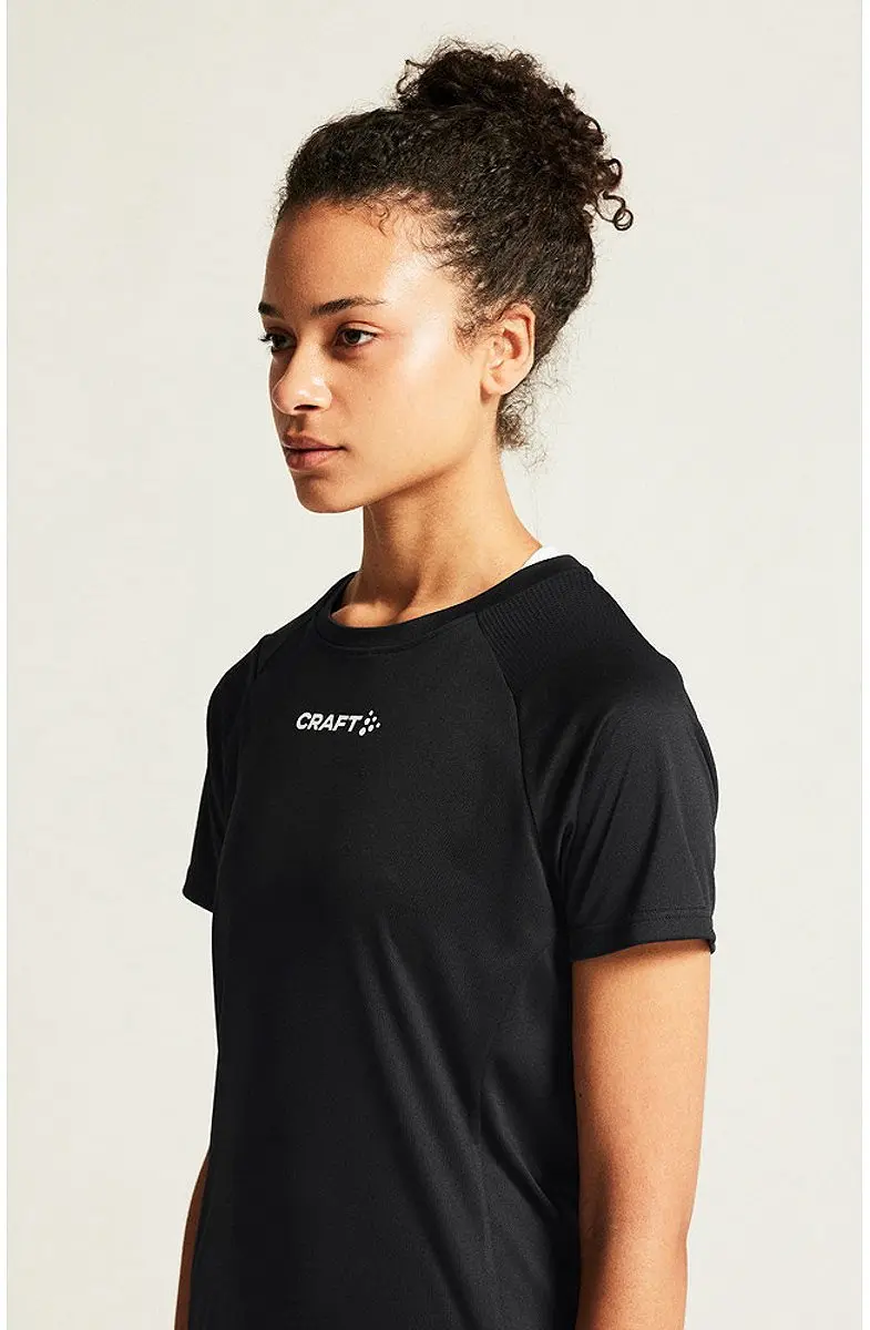 Craft Rush 2.0 Dames T-Shirt - XXL - Zwart