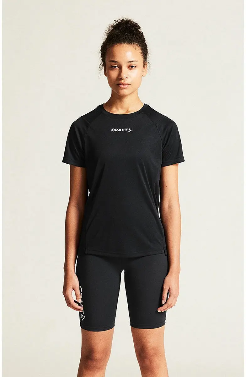 Craft Rush 2.0 Dames T-Shirt - XXL - Zwart - afbeelding 6 van 6