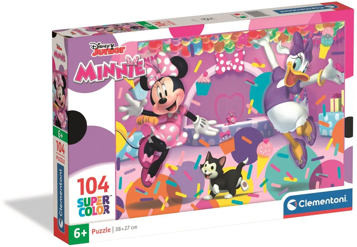 Clementoni Disney Minnie Puzzel 104 Stukjes