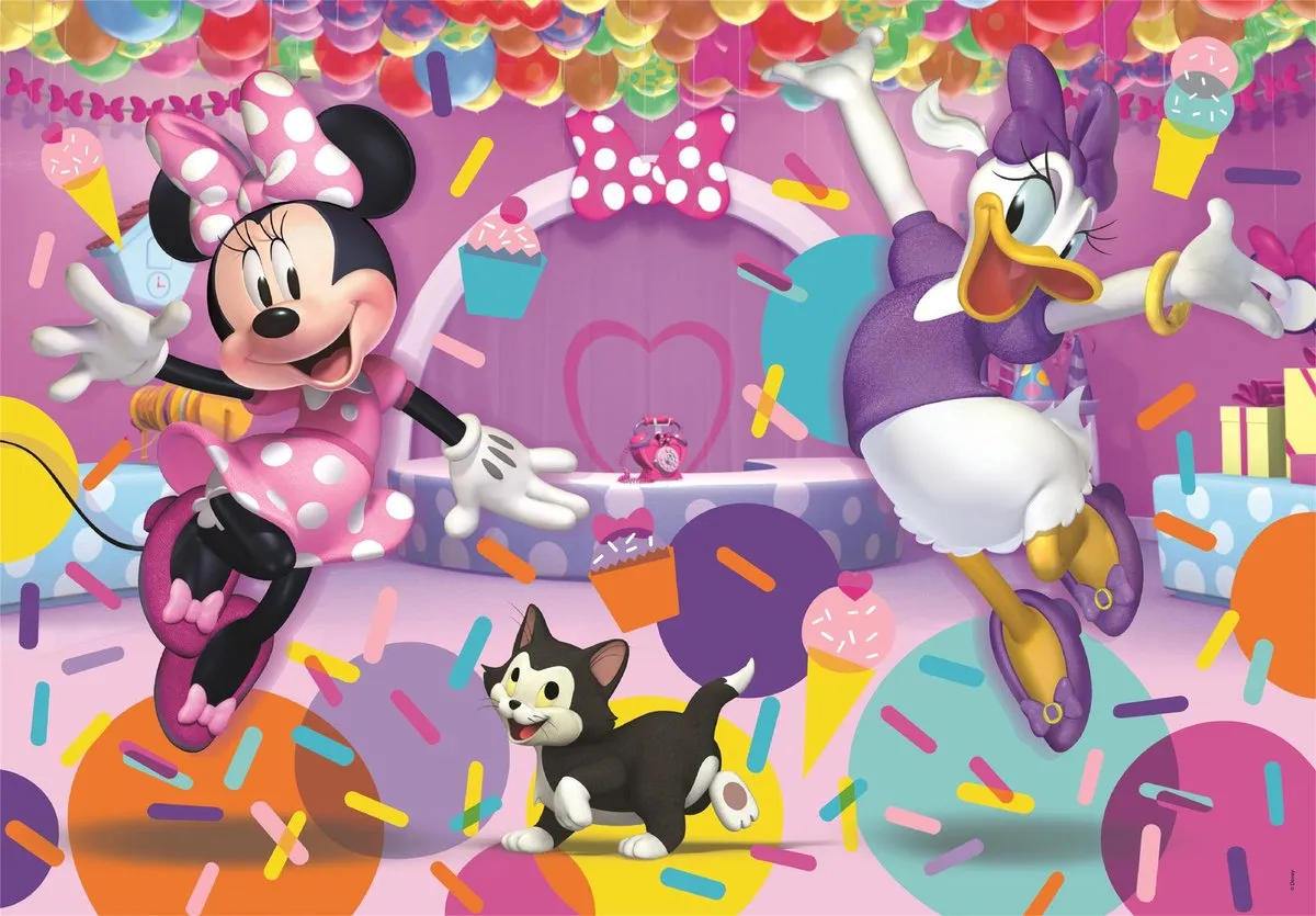 Clementoni Disney Minnie Puzzel 104 Stukjes - Multikleur - afbeelding 2 van 6