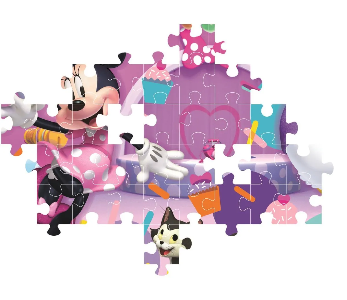 Clementoni Disney Minnie Puzzel 104 Stukjes - Multikleur - afbeelding 6 van 6