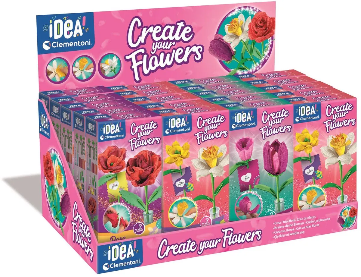 Clementoni Display Fiori