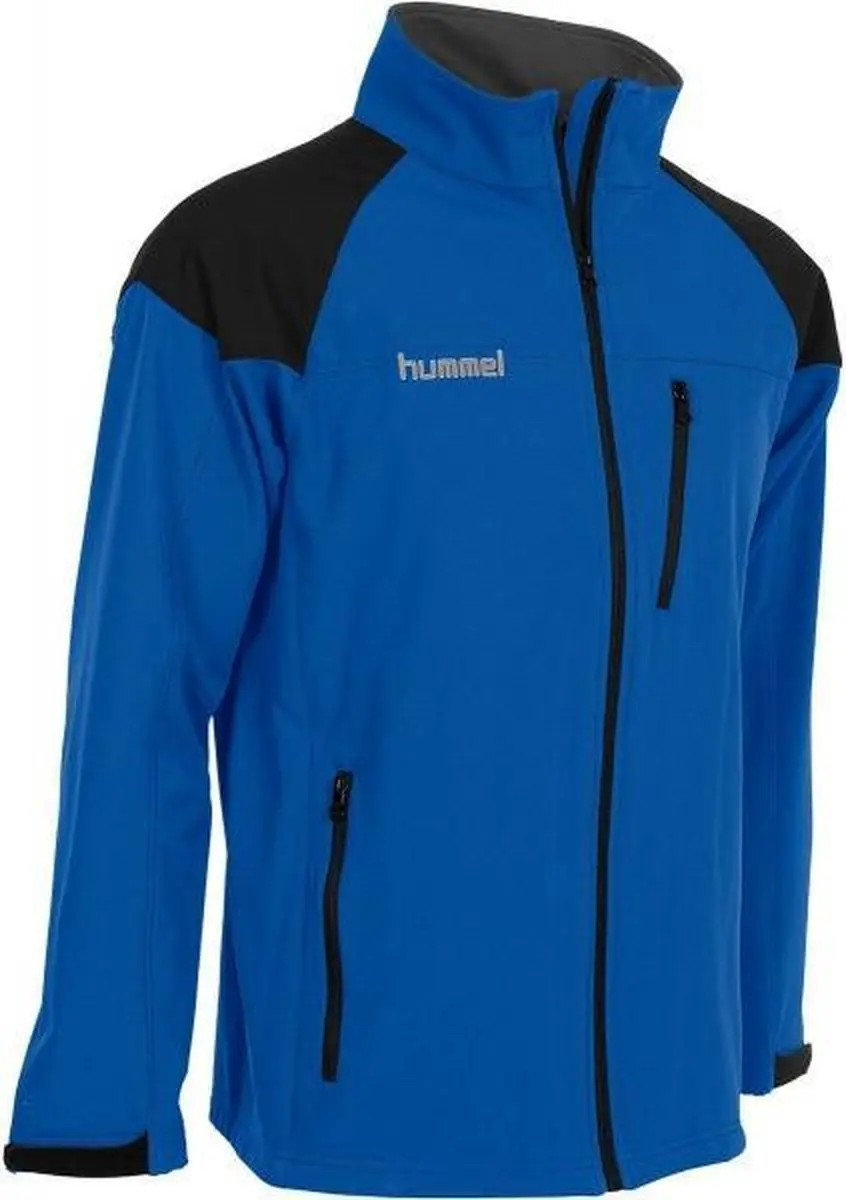 Hummel Authentic Softshell Sportjas - XL - Blauw - afbeelding 6 van 6