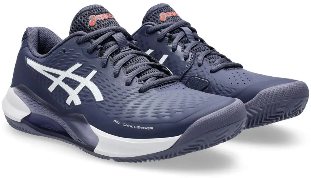 ASICS Gel-Challenger 14 Clay Tennisschoenen 41.5 - Indigo Fog/Wit