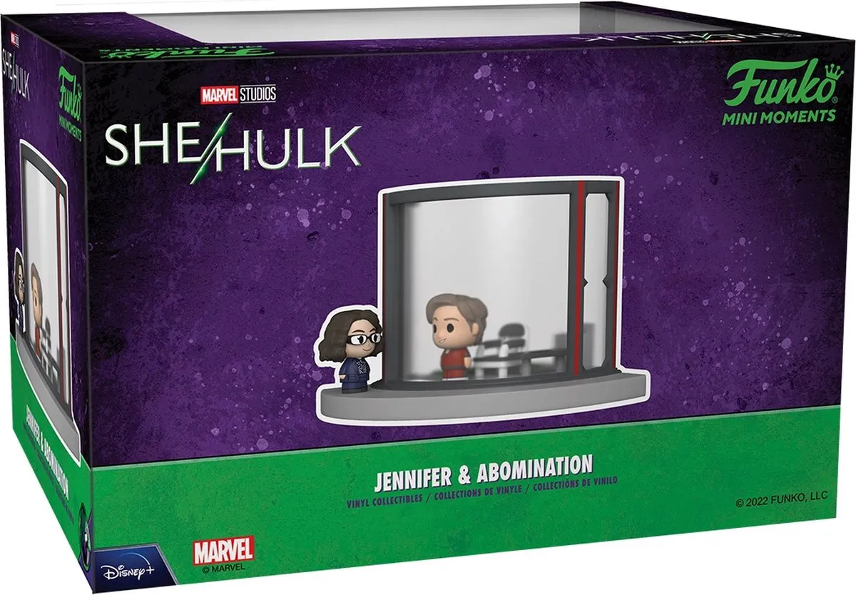 Funko Pop! Mini Moments Marvel Jennifer & Abomination - 66876 - Multicolours