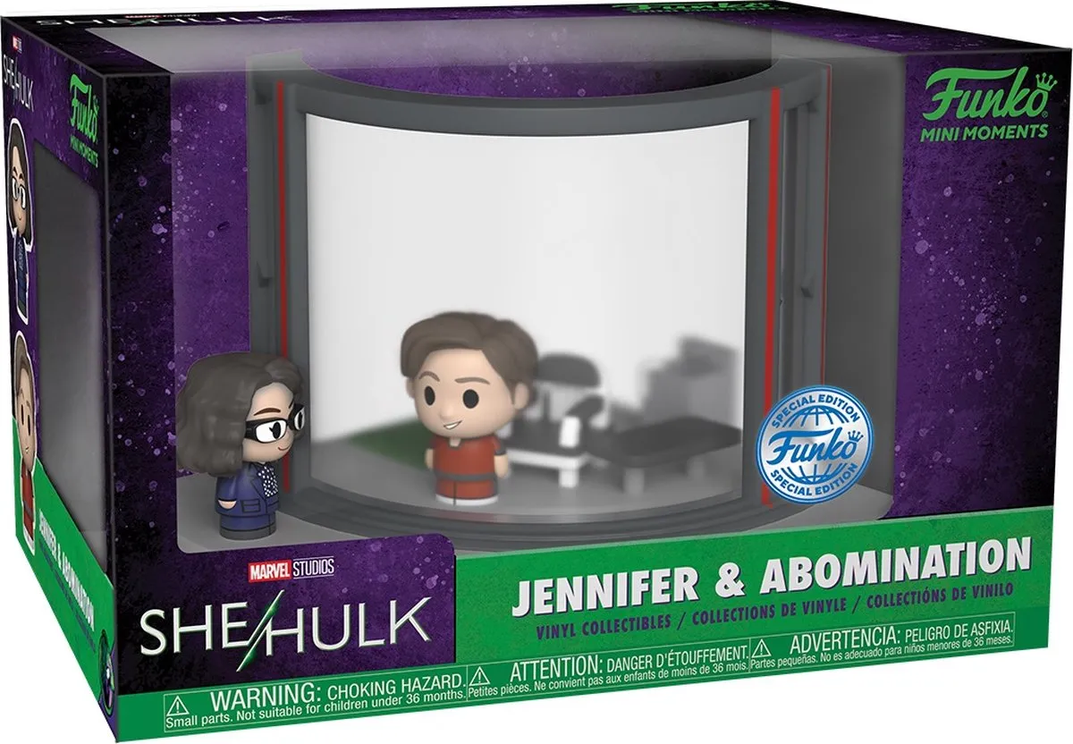 Funko Pop! Mini Moments Marvel Jennifer & Abomination - 66876 - Multicolours