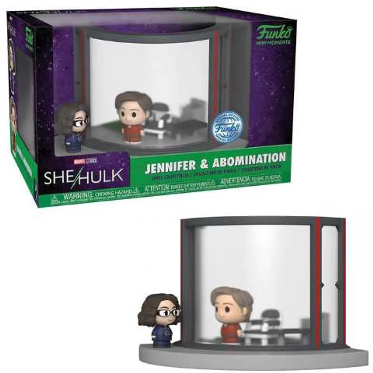 Funko Pop! Mini Moments Marvel Jennifer & Abomination - 66876 - Multicolours