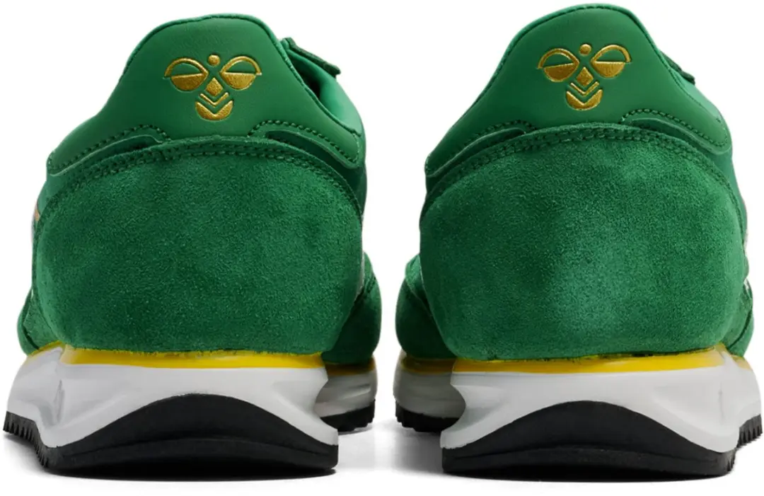 Hummel City88 Indoor Sportschoenen Dames - 40 - Groen/Wit