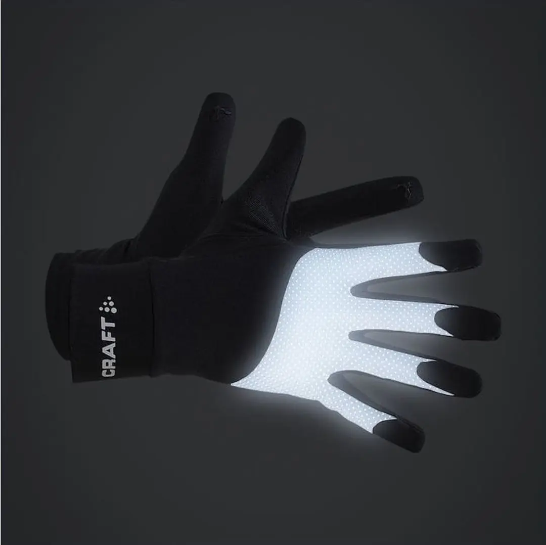 Craft Adv Lumen Fleece Handschoenen S - Zwart