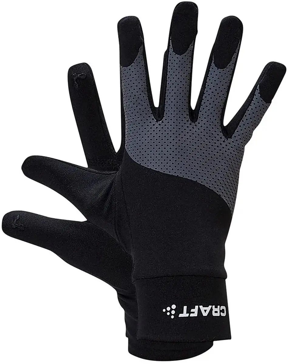 Craft Adv Lumen Fleece Handschoenen S - Zwart