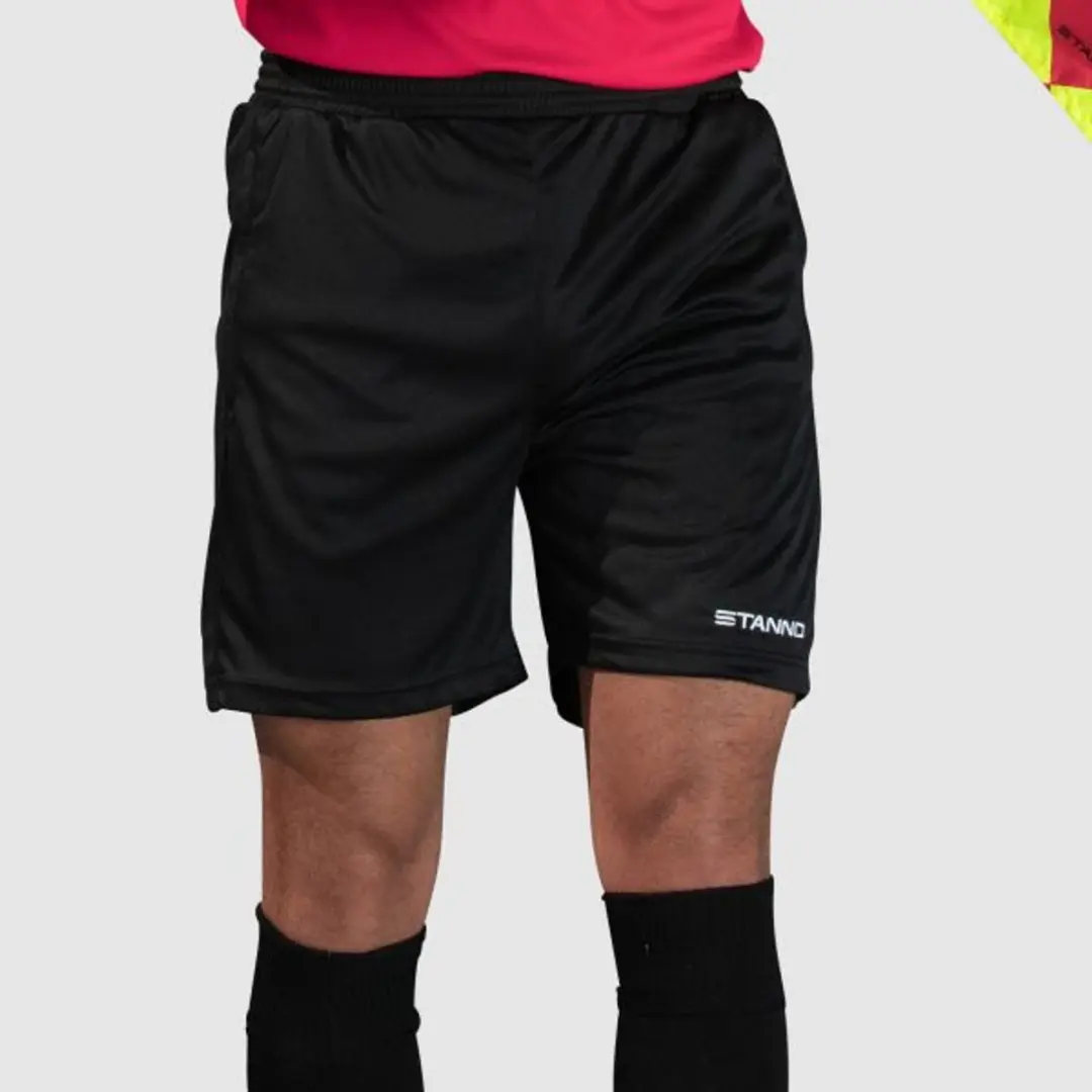 Stanno Como Referee Short M - Zwart