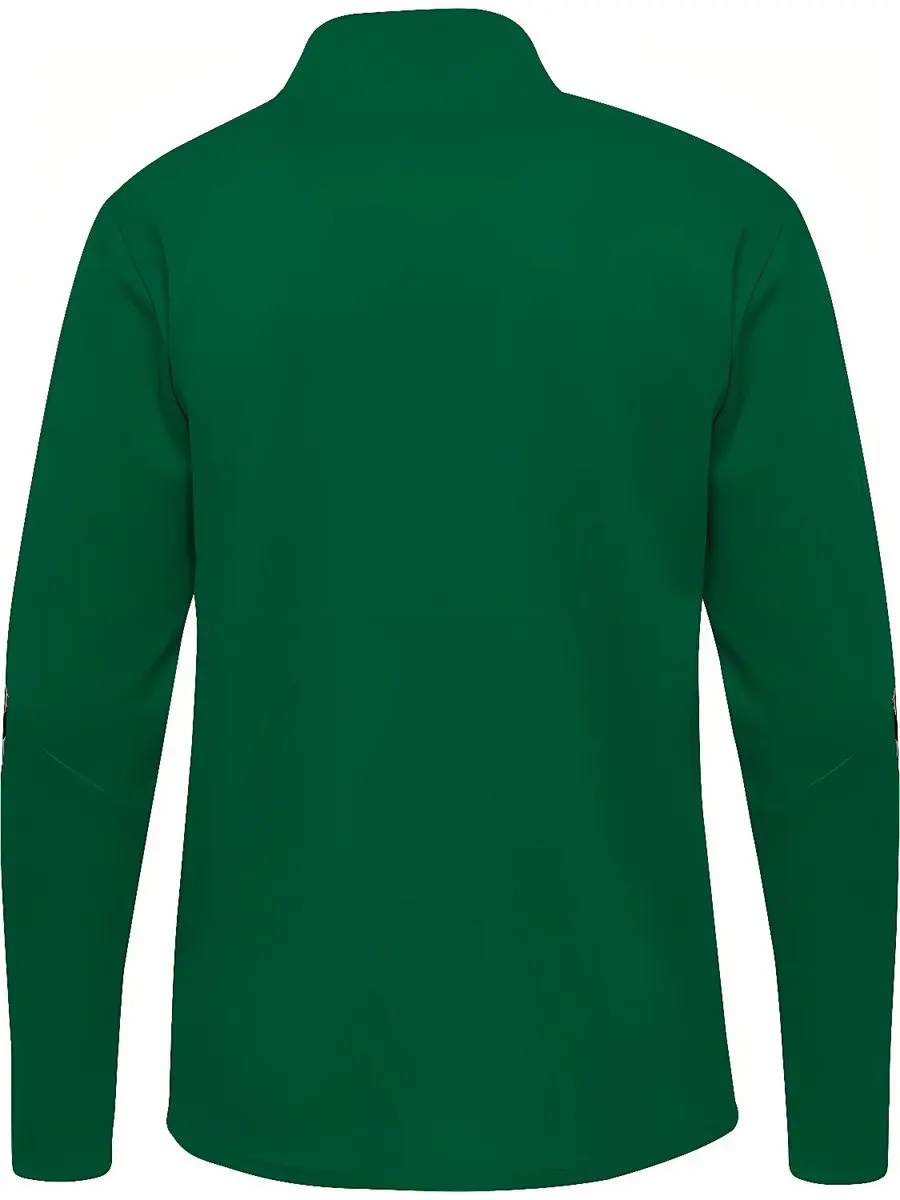 Hummel Hmlauthentic Half Zip Sweatshirt 204927 - XXL - Groen