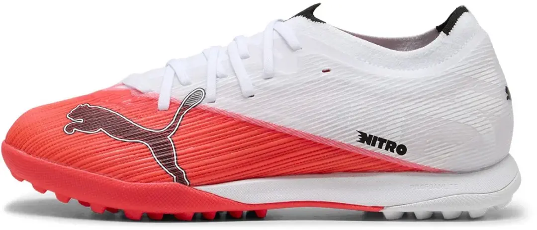 PUMA Ultra Nitro 7 Match TF Voetbalschoenen - Rood/Wit - 45