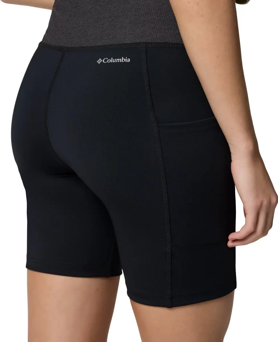 Columbia Boundless Trek 1/2 Tight - Vrouwen Shorts S - Zwart