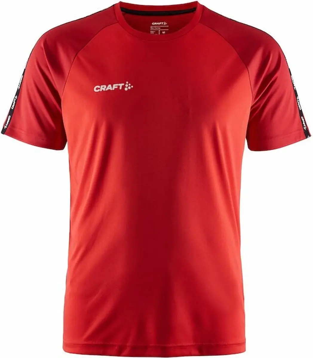 Craft Squad 2.0 Contrast T-Shirt Heren - Rood S