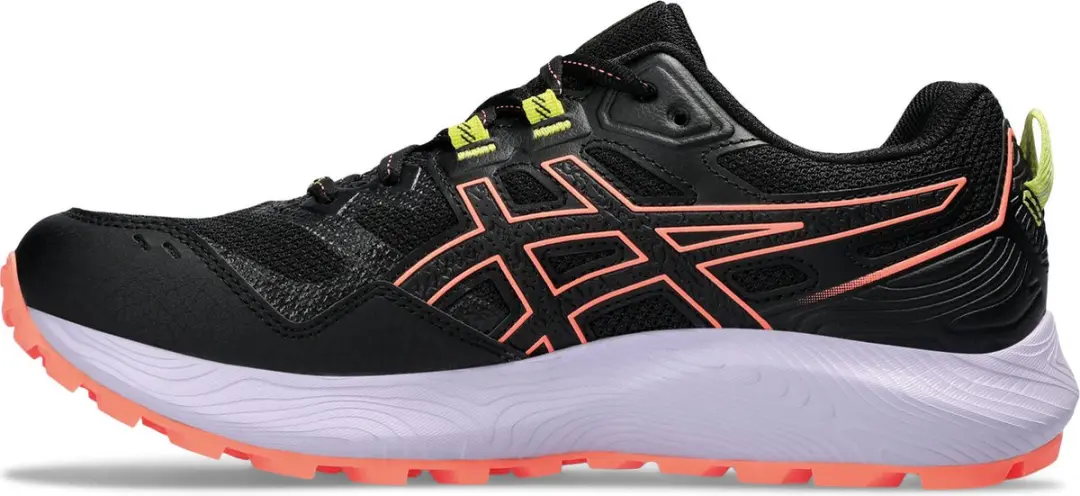 ASICS Gel-Sonoma 7 Sportschoenen Vrouwen 40.5 - Zwart/Lila/Rozig