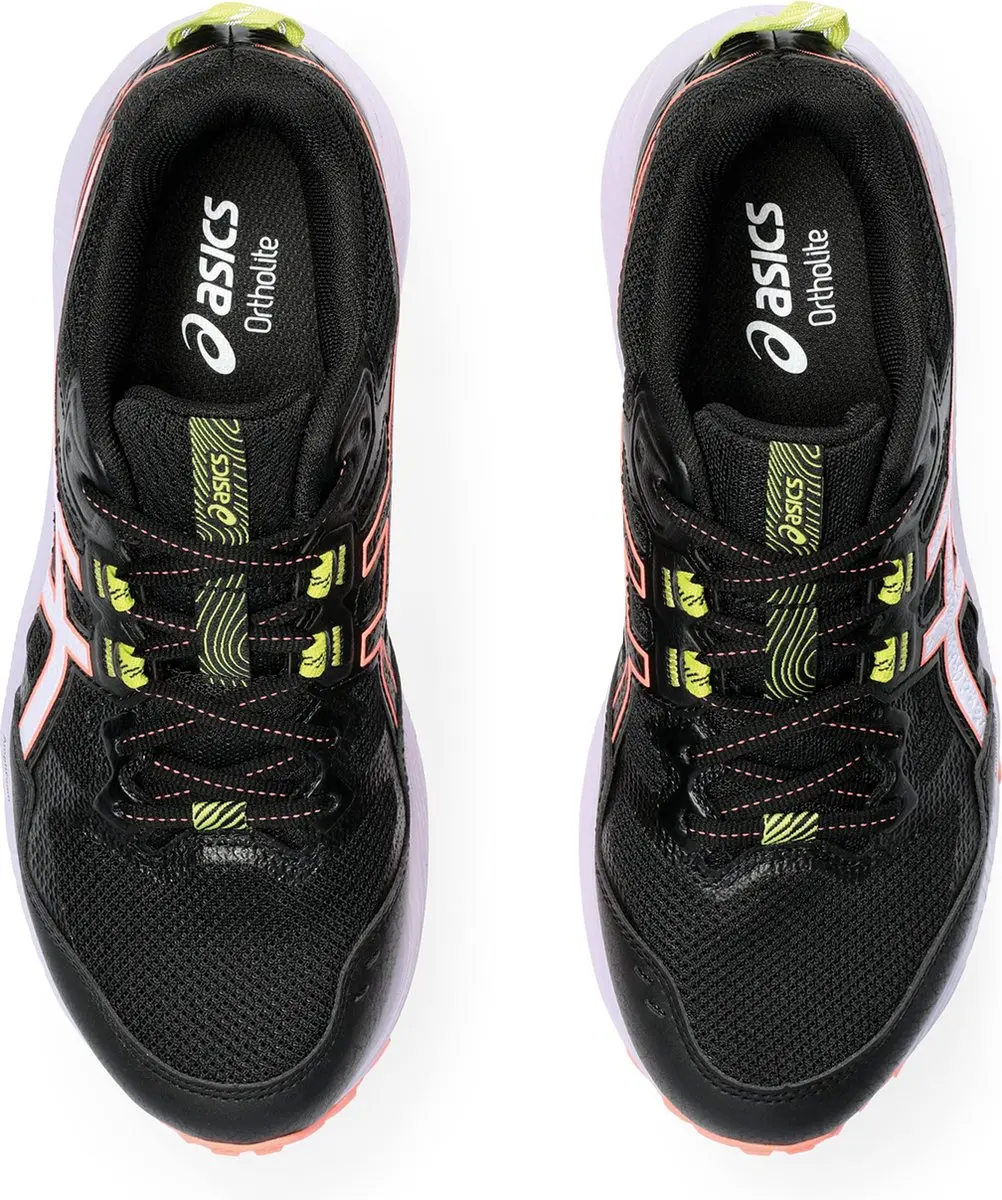 ASICS Gel-Sonoma 7 Sportschoenen Vrouwen 40.5 - Zwart/Lila/Rozig
