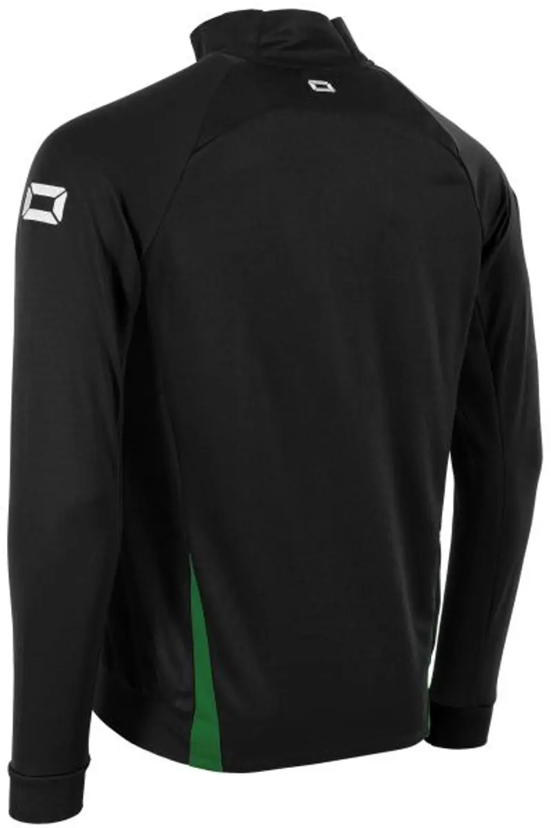 Stanno Stadio Full Zip Top - L - Zwart/Groen - afbeelding 6 van 6