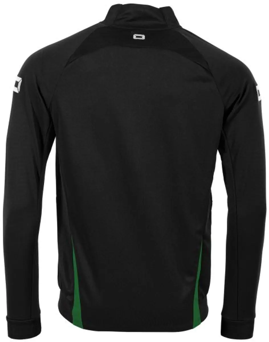 Stanno Stadio Full Zip Top - L - Zwart/Groen