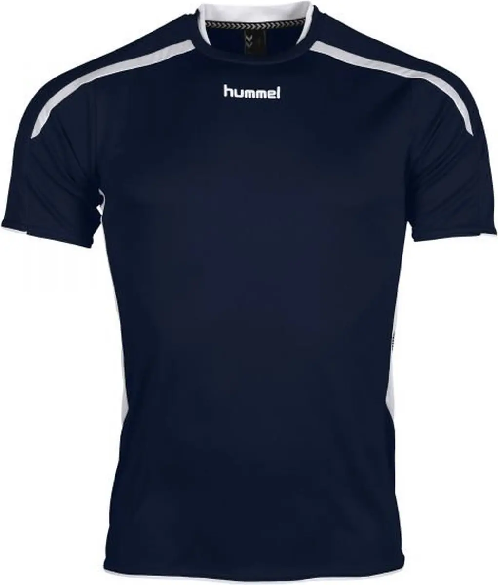 Hummel Preston Shirt Korte Mouw 116 - Navy