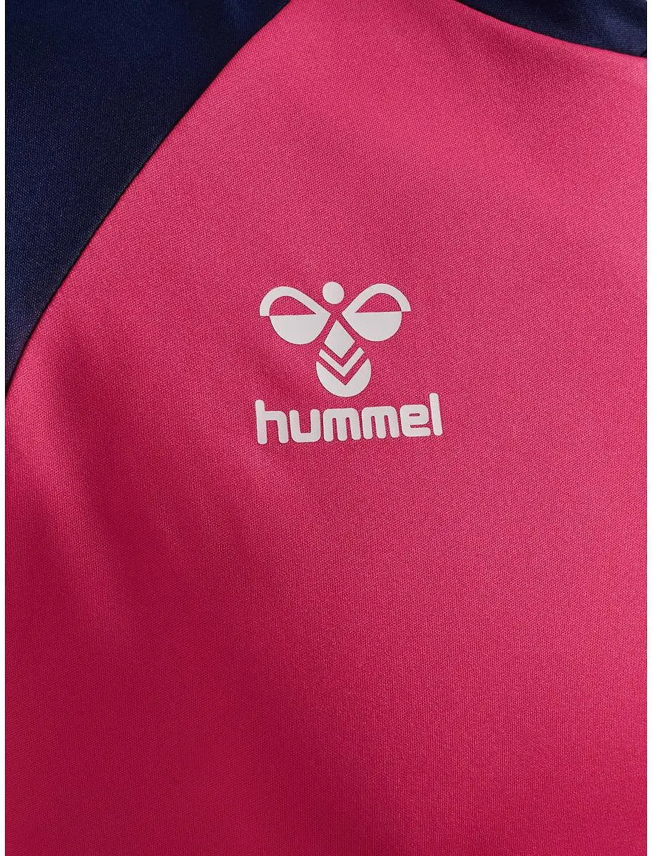 Hummel Match League Shirt Heren - Raspberry/Marine S