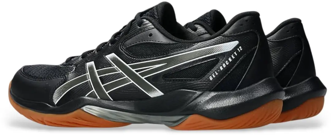 ASICS Gel-Rocket 12 Indoorschoenen 42.5 - Zwart