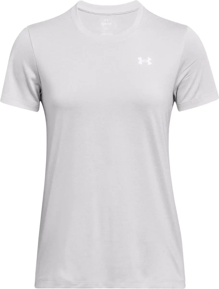 Under Armour Tech Twist Shirt Dames - XL - Lichtgrijs - afbeelding 6 van 6