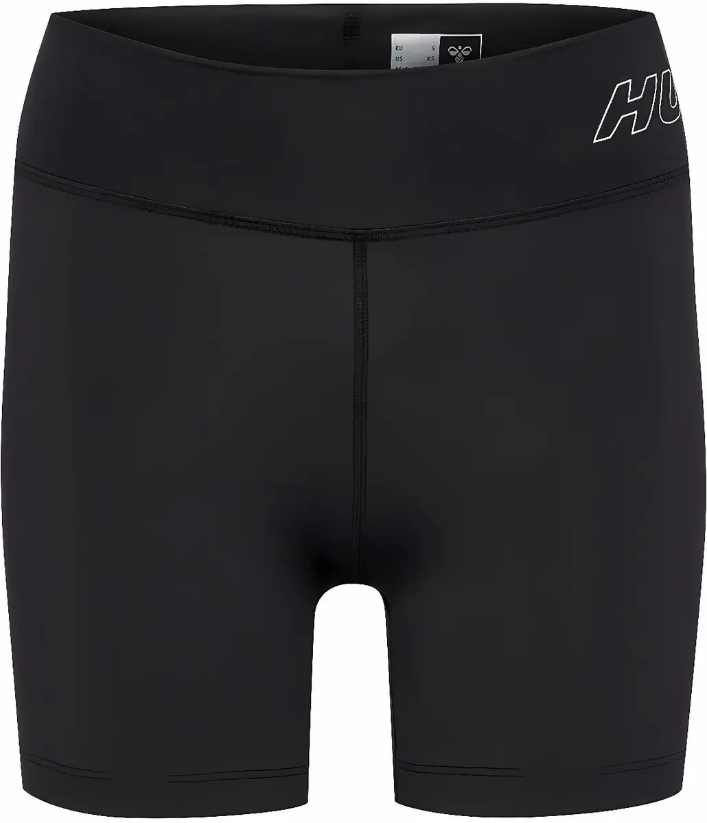 Hummel Hmlte Fundamental Mw Tight Shorts - Black/White