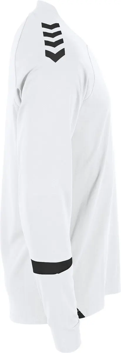 Hummel Fyn Voetbalshirt Lange Mouw Kinderen 164 - Wit/Zwart