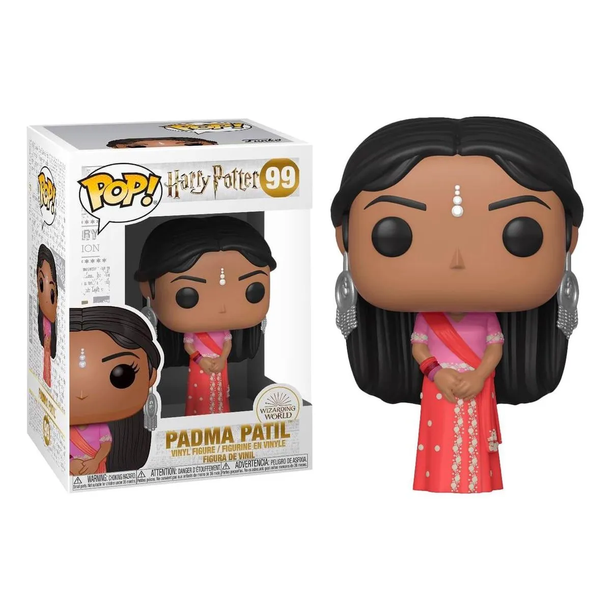 Funko POP! Harry Potter Padma Patil (Yule) 42845 - Rood
