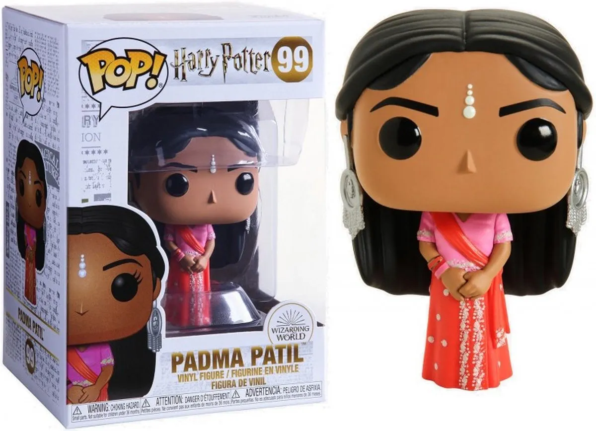 Funko POP! Harry Potter Padma Patil (Yule) 42845 - Rood