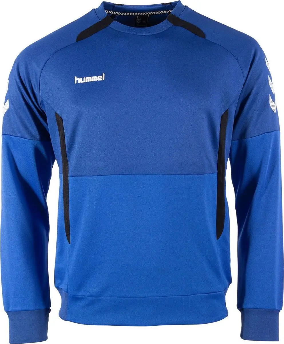 hummel Authentic Top Round Neck Sporttrui 108008-5800 - XXXL - Blauw - afbeelding 6 van 6