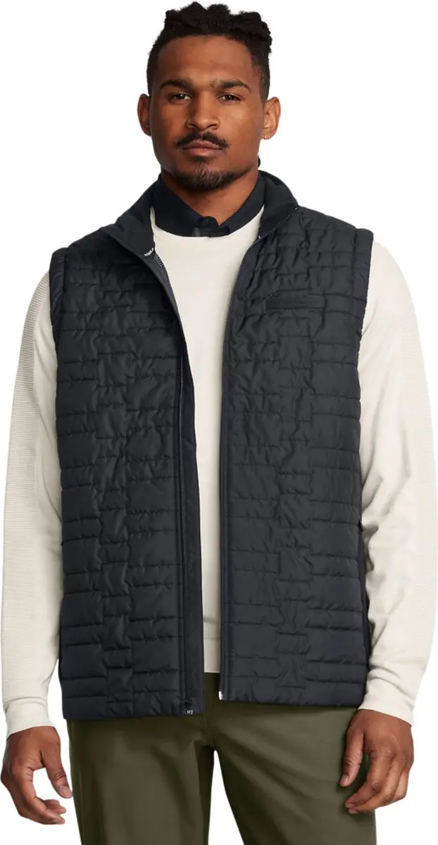 Under Armour Heren Drive Pro Geïsoleerd Vest - XL - Zwart/Zilver - afbeelding 6 van 6
