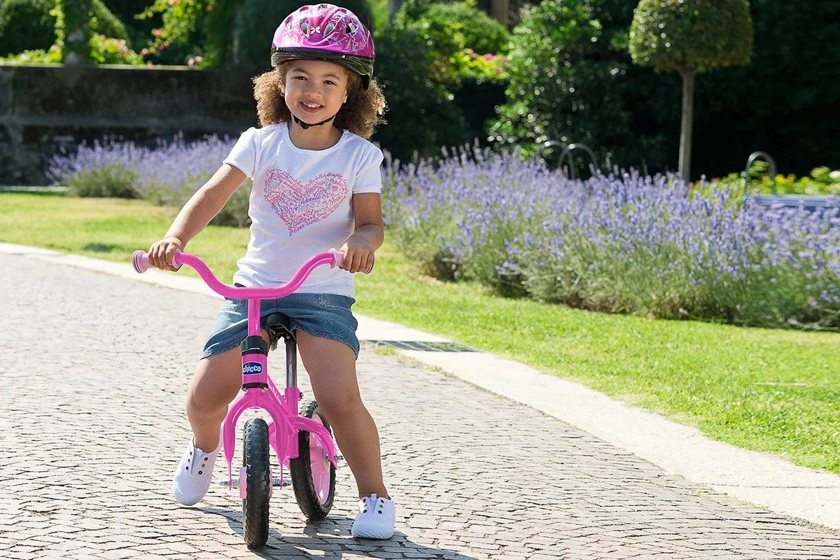 Chicco Pink Arrow Roze Loopfiets 10 Inch