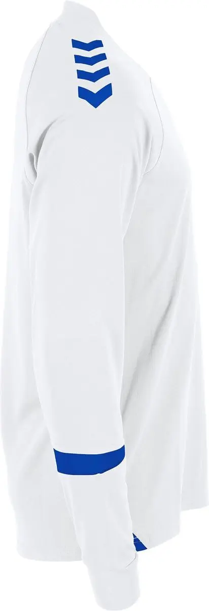Hummel Fyn Voetbalshirt Heren Lange Mouw - Wit/Royal M