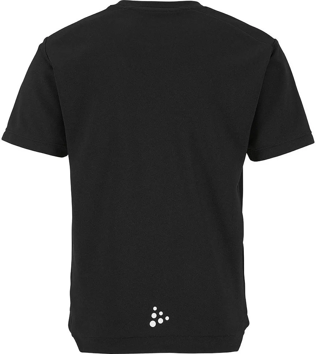 Craft Evolve 2.0 Shirt Korte Mouw Kinderen - 122/128 Zwart