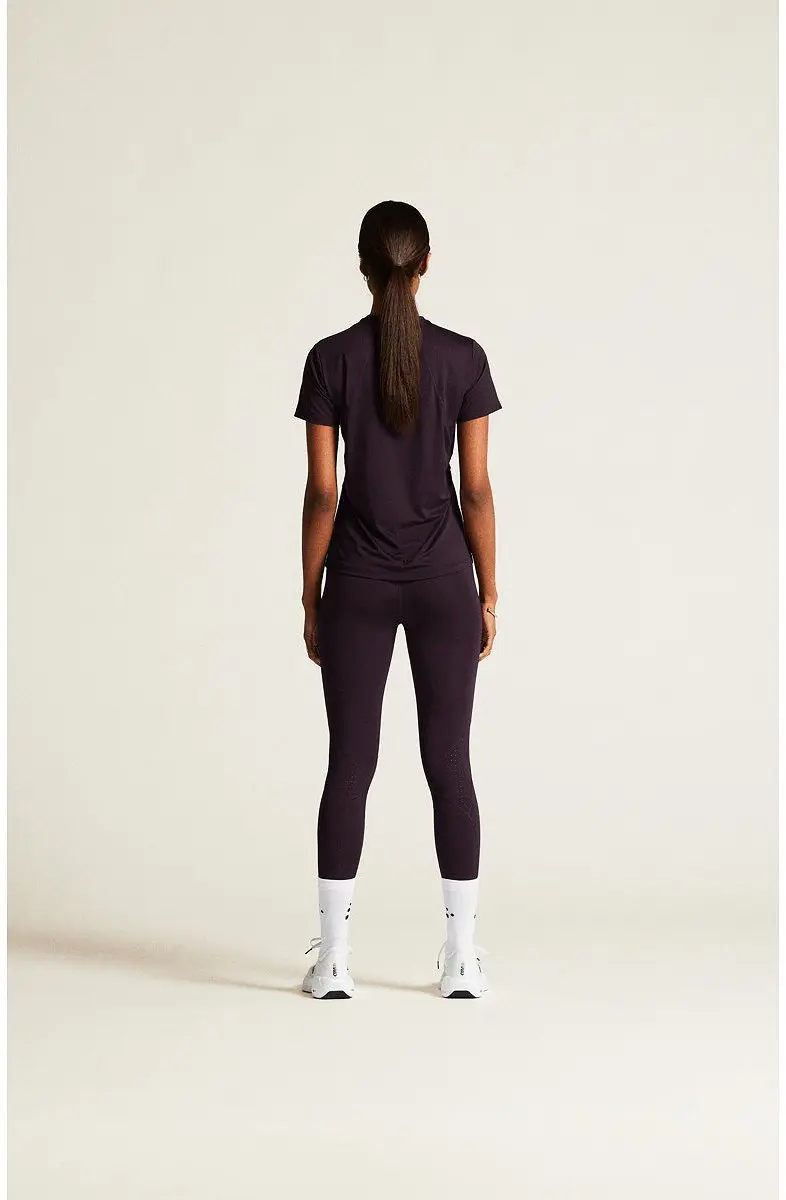 Craft Adv Essence 2 Hardloopshirt Dames - L - Dk Plum
