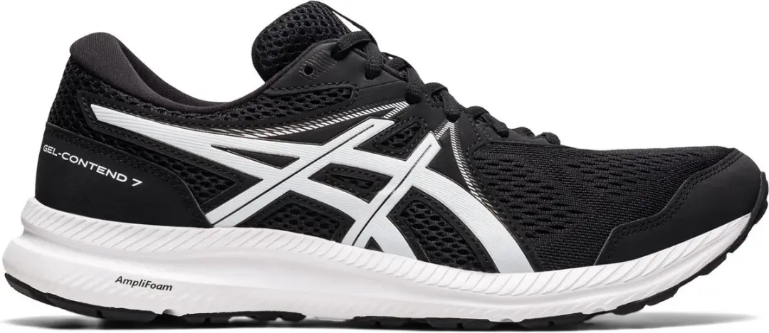 ASICS Gel-Contend 7 Sportschoenen 48 - Zwart/Wit