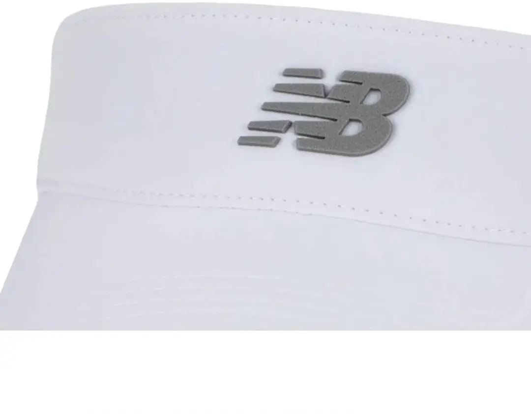 New Balance Performance Visor V2 Unisex Zonneklep - Wit