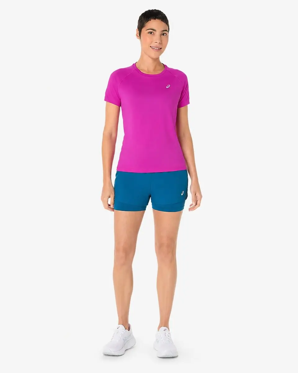 ASICS Sport Run Top 2012D263-500 - XS - Bold Magenta - afbeelding 6 van 6