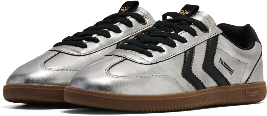 Hummel Metal72 Indoor Sportschoenen - 39 - Zilver/Zwart - afbeelding 6 van 6