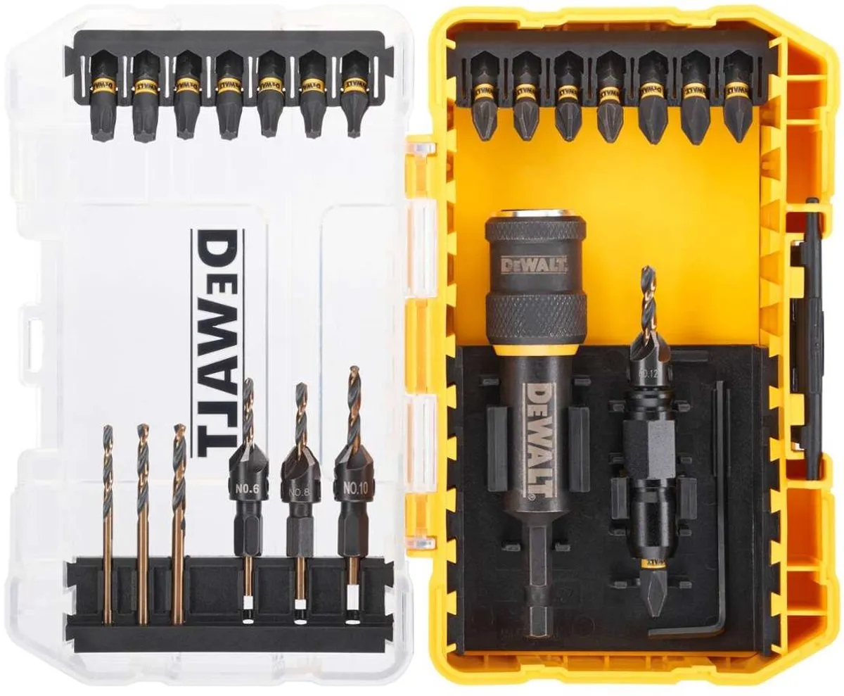 DeWalt DT70779T Flip & Drive Set - 25mm Bits - o.a. PH1/T15/PZ2