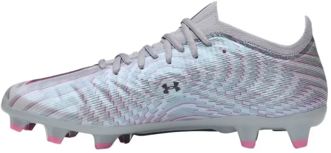 Under Armour Shadow Pro 4 FG Voetbalschoenen - 42.5 - Grijs/Zwart