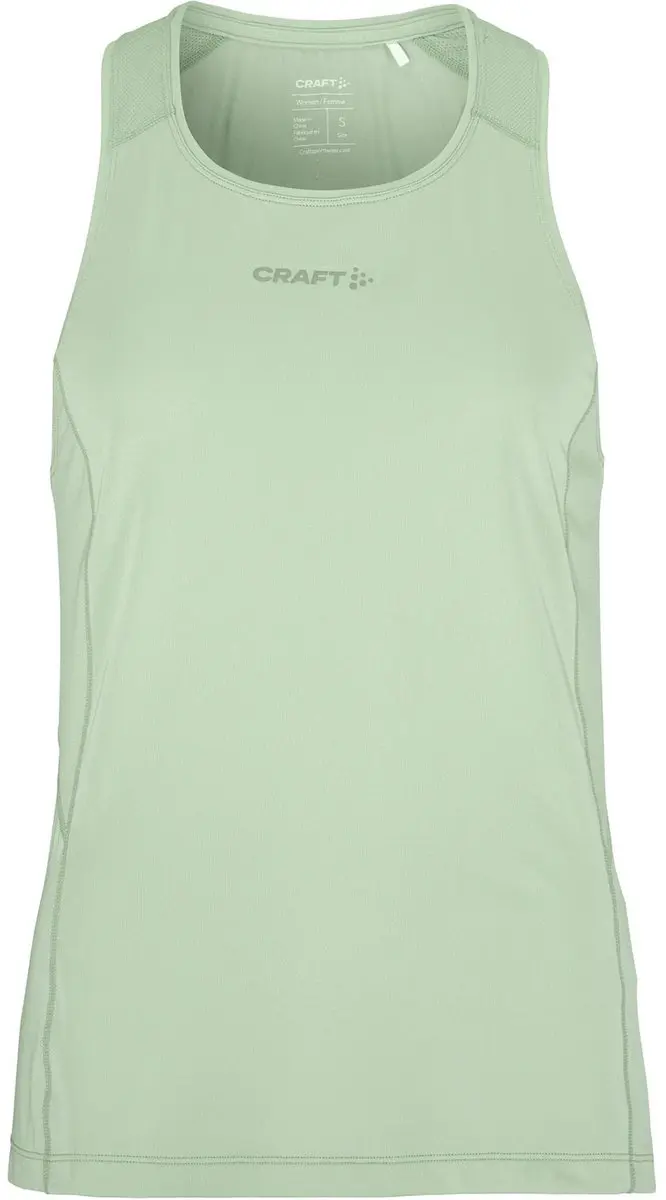 Craft Adv Essence Singlet 2 Dames Sportshirt - XL - Groen - afbeelding 6 van 6