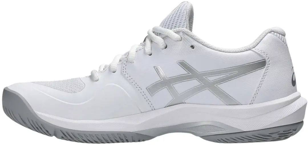 ASICS Game FF Sportschoenen 1042A281-101 - Maat 38 - Wit/Zilver/Grijs