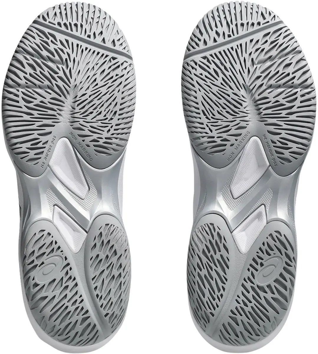 ASICS Game FF Sportschoenen 1042A281-101 - Maat 38 - Wit/Zilver/Grijs