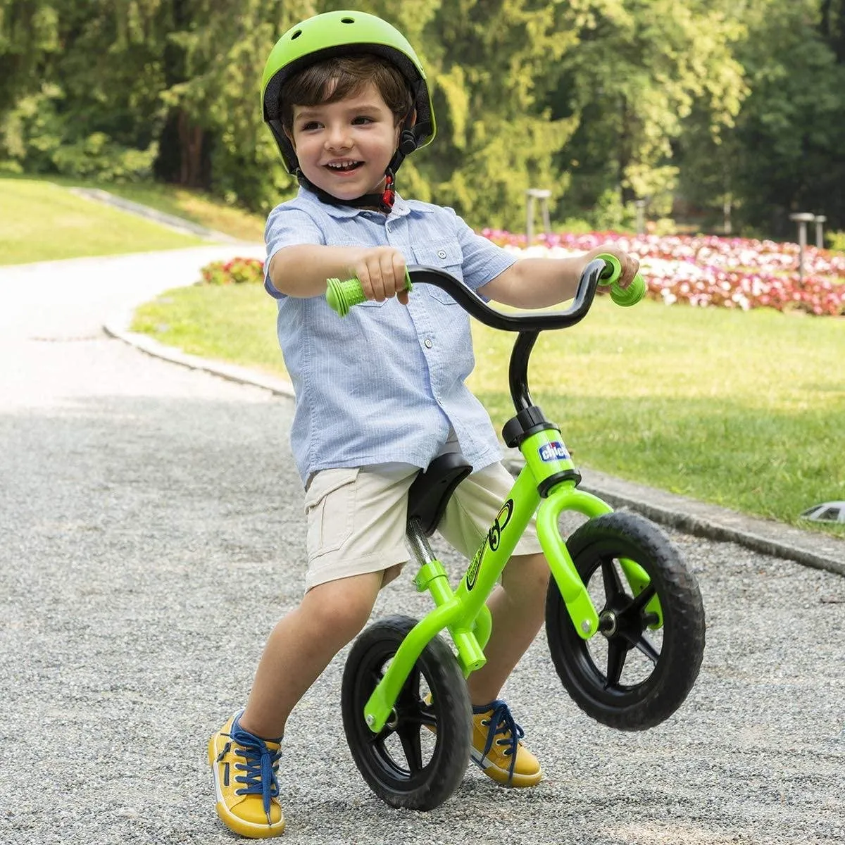 Chicco Green Rocket Loopfiets 9.5 Inch - Groen