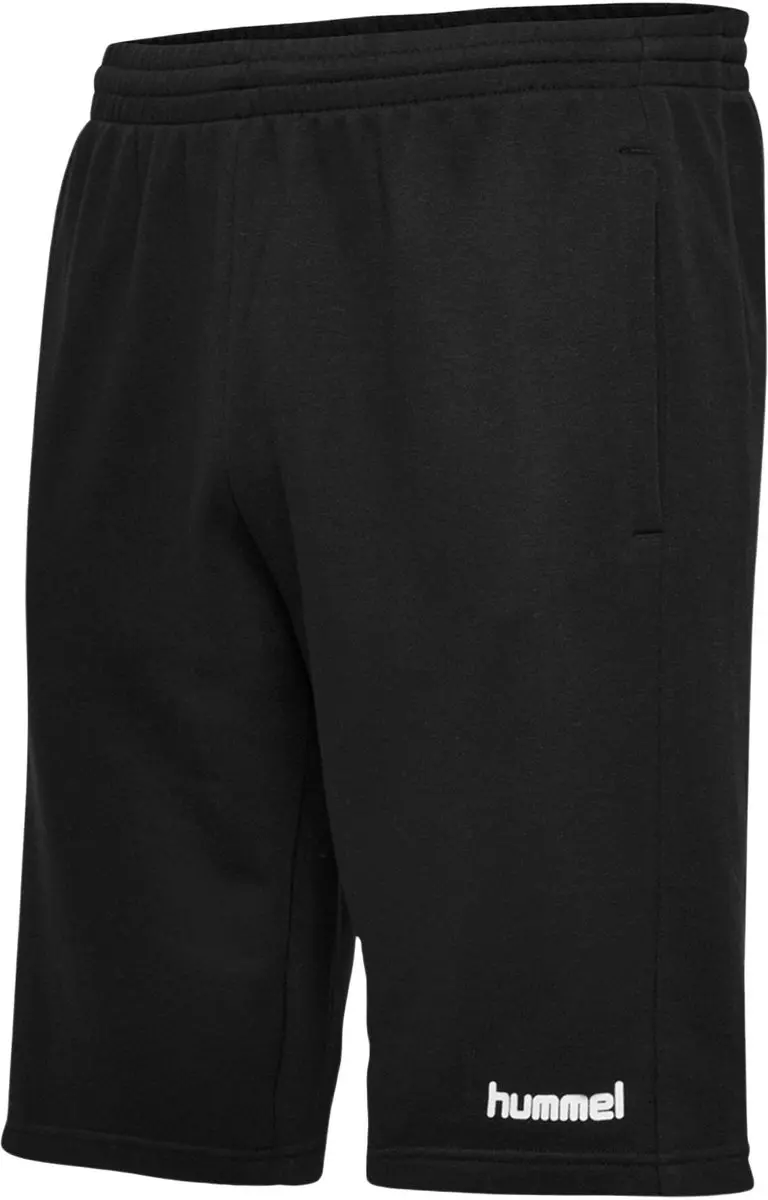 Hummel Go Cotton Short Heren 3XL - Zwart/Wit