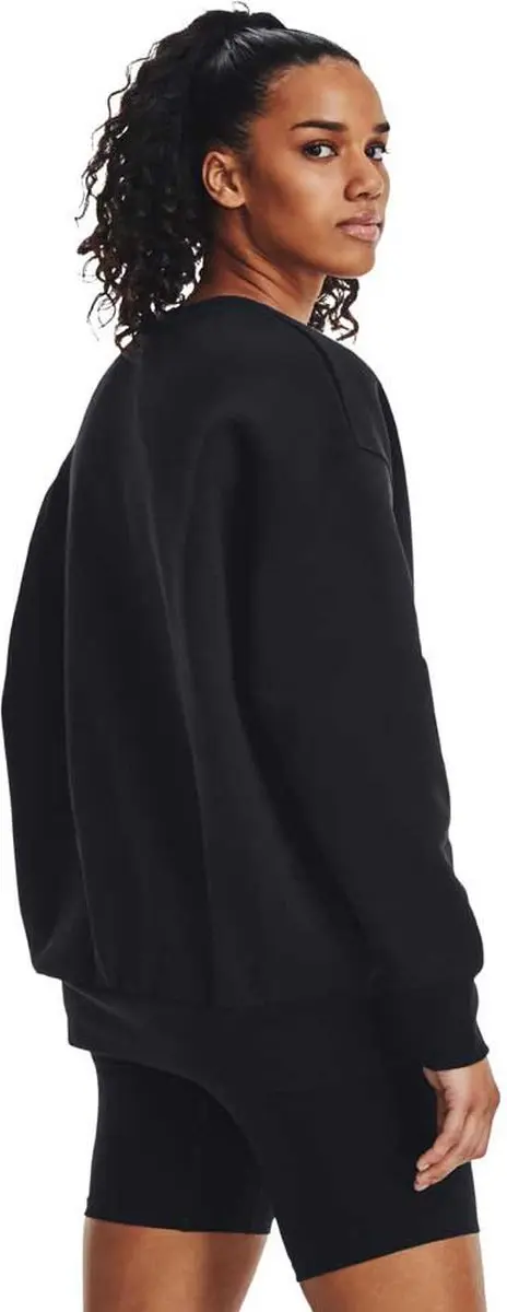 Under Armour Essential Fleece Os Crew Sweatshirt XS - Zwart